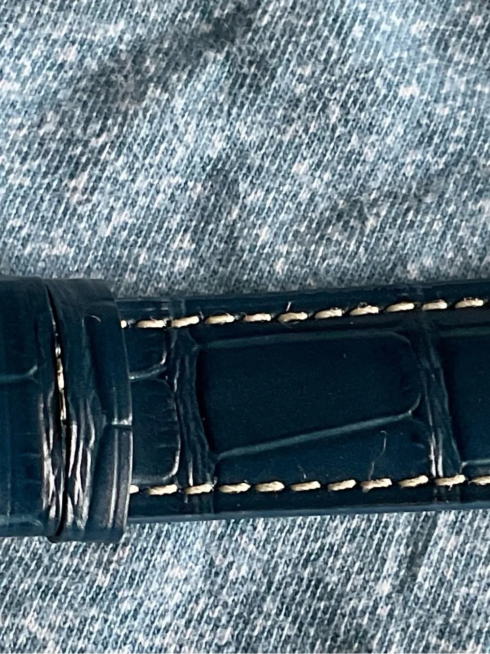 Brand New Superb Blue Radiant Dial Oumashi Cocktail Watch w Date